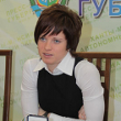 Светлана Слепцова на пресс-конференции в Ханты-Мансийске